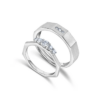 Everlasting Promises collection – platinum couple rings in UAE symbolizing enduring love