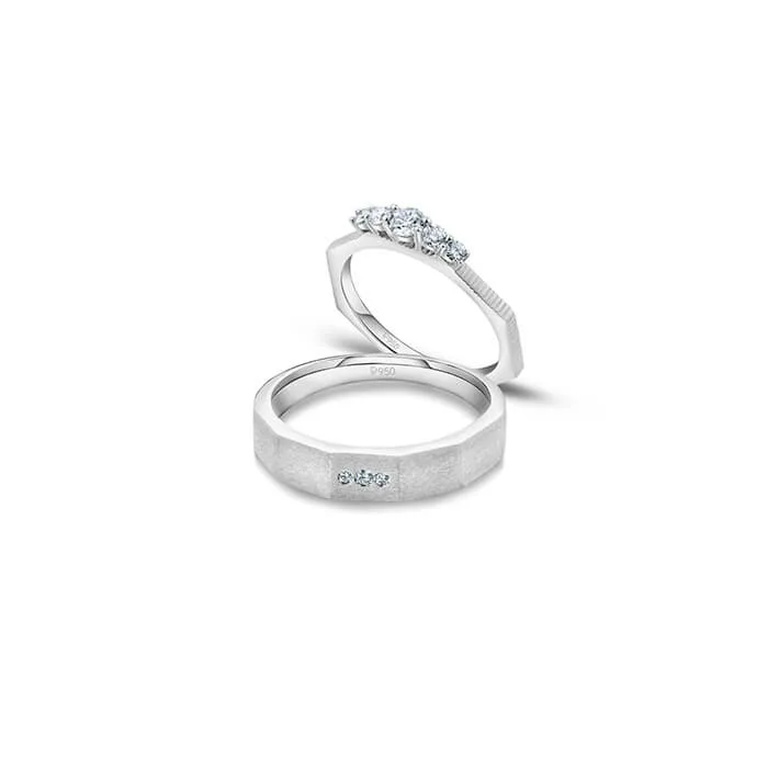 Platinum Promise Rings For Couples 2024 | towncentervb.com